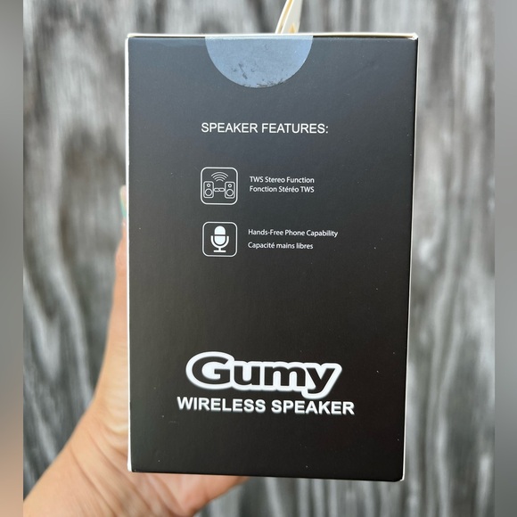 Brand new sealed JVC Gumy wireless speaker black - Picture 4 of 8